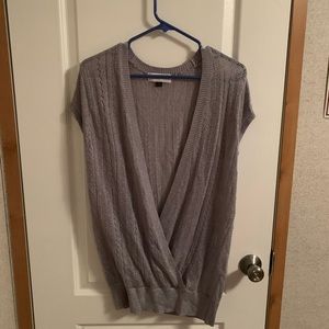 3/$20 Sparkly gray sweater